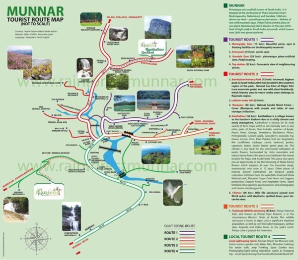 Munnar map