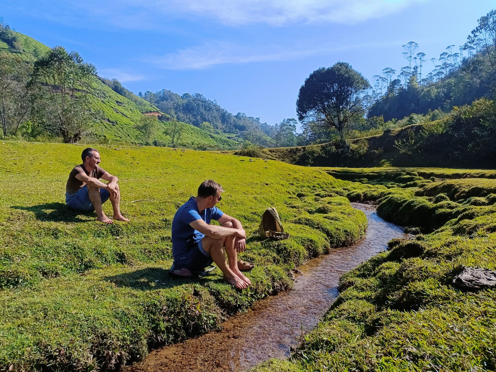 Tea pluckers cultural interaction